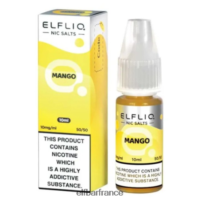 046VN4188 elfbar elfliq sels de nic - mangue - 10ml-10 mg/ml classique