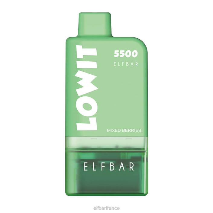 ELFBAR kit de dosettes préremplies lowit 5500 2%nic 2PRT129 Baies mélangées