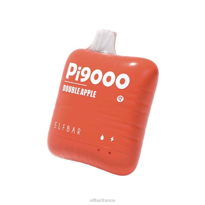 ELFBAR pi9000 vape jetable 9000 bouffées 2PRT106 double pomme